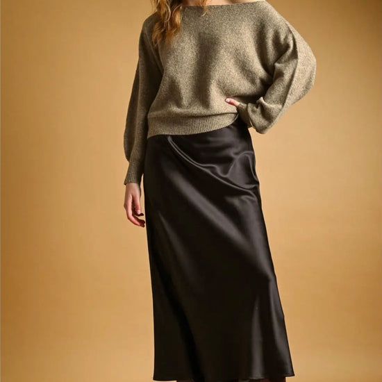Cyrene Satin Skirt