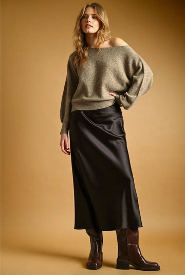 Cyrene Satin Skirt