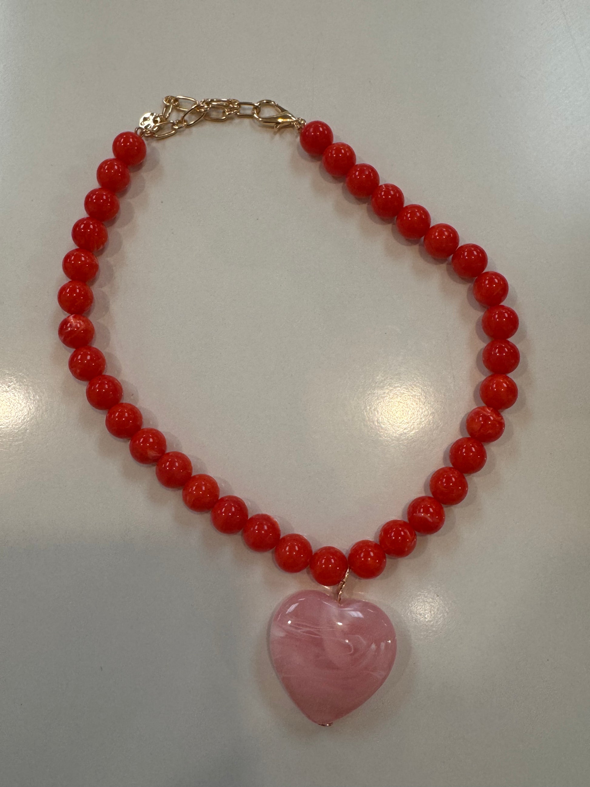 Ida Necklace Coral