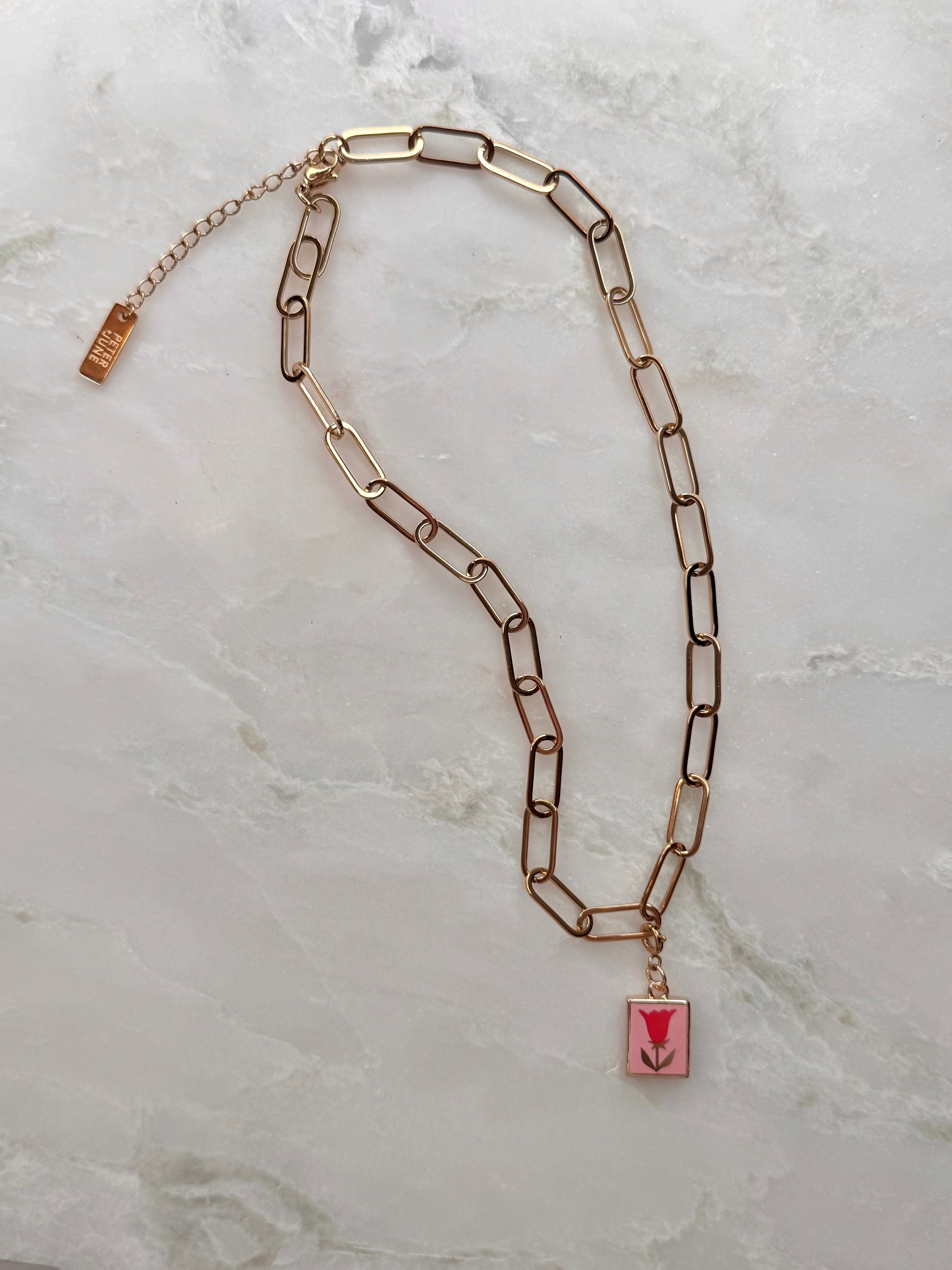 Red Tulip Charm
