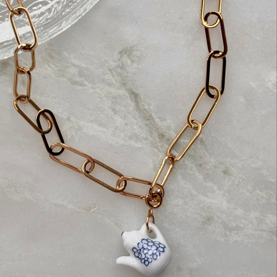 Ceramic Teapot Charm