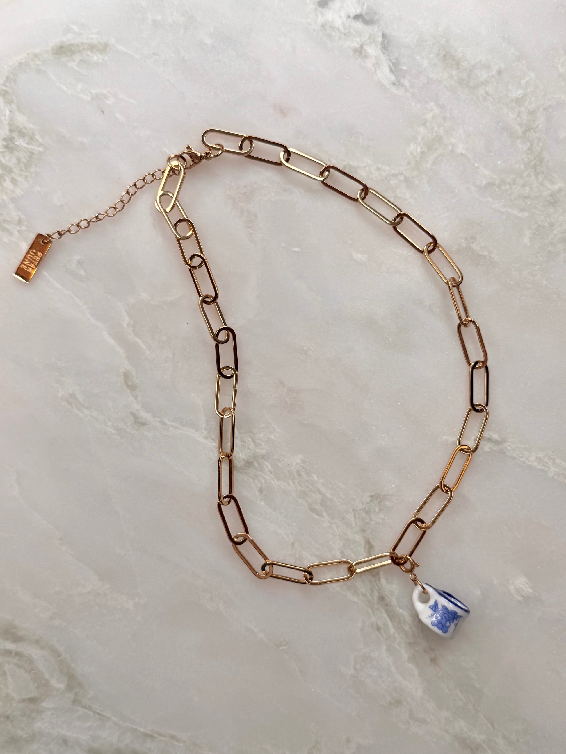 Ceramic Tea Cup Charm