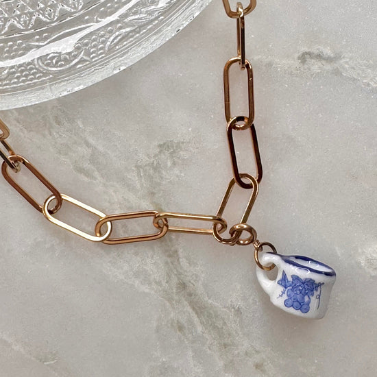 Ceramic Tea Cup Charm