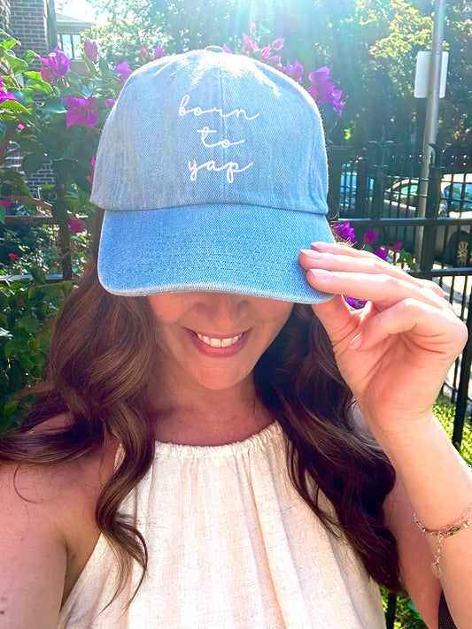 Born To Yap Baseball Cap