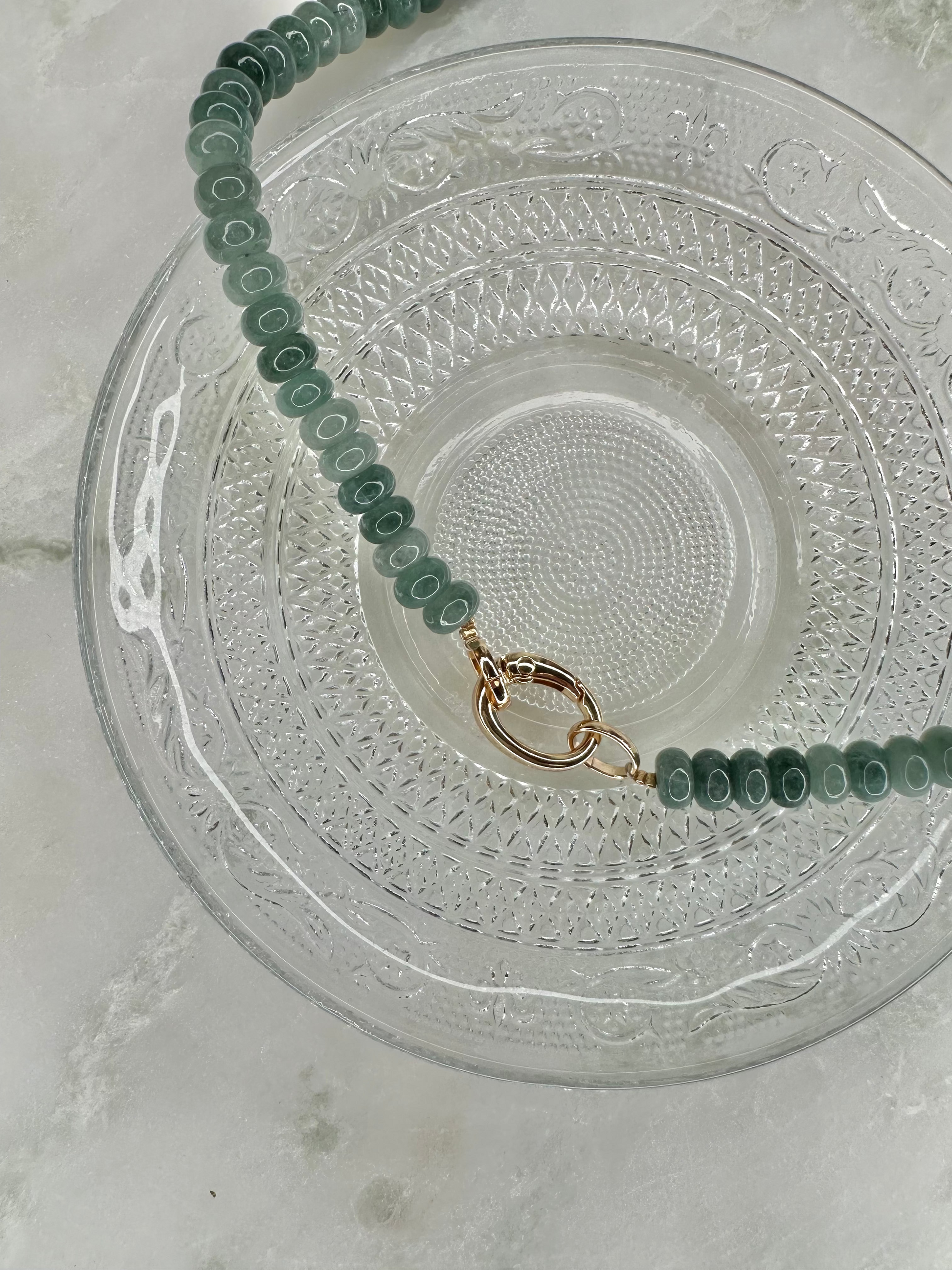 Wilma Beaded Necklace Jade