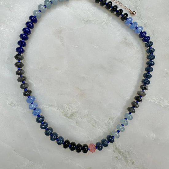Azul Beaded Necklace