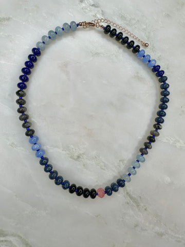Azul Beaded Necklace