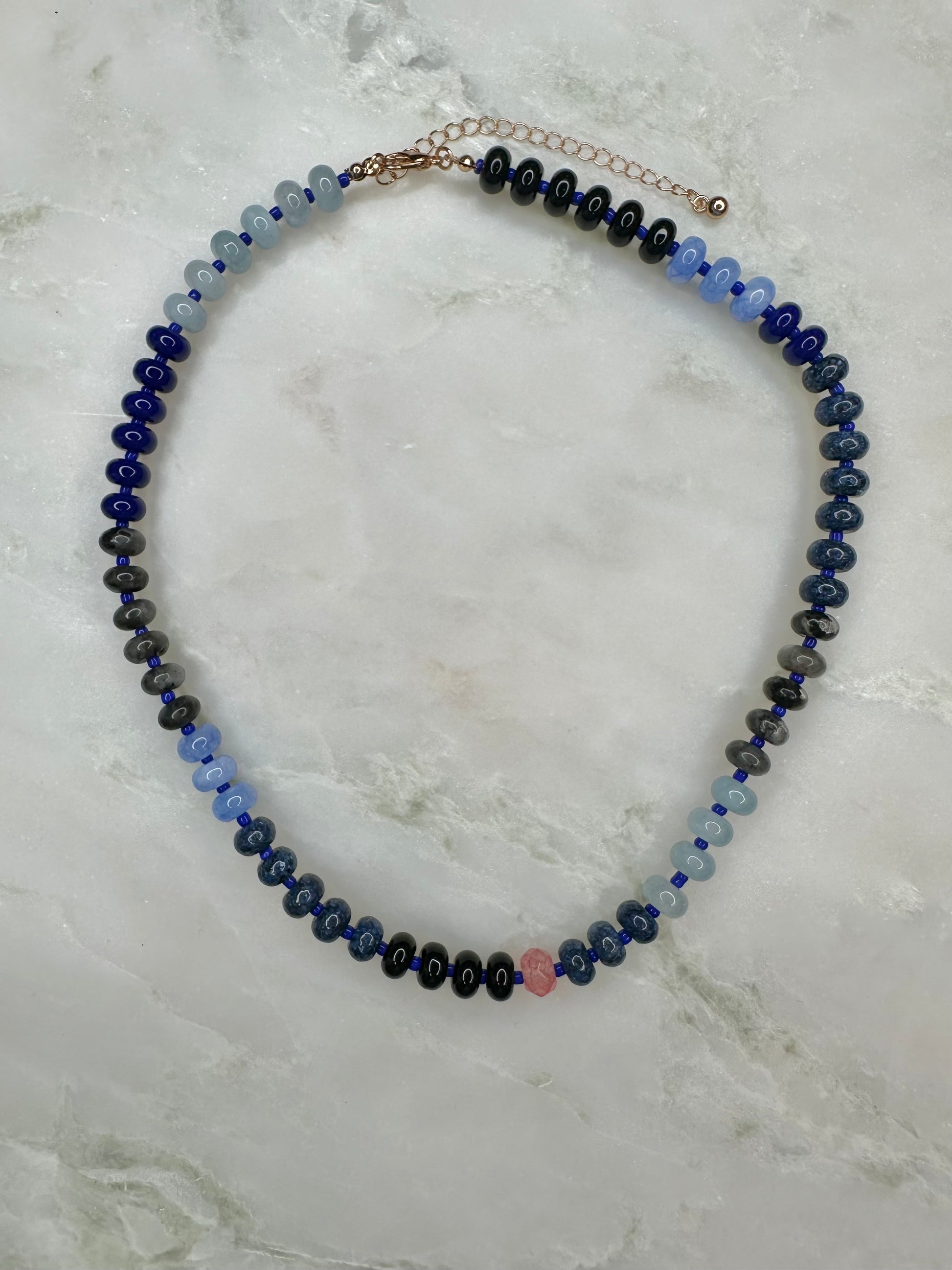 Azul Beaded Necklace