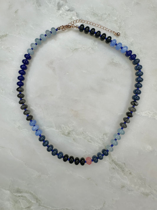 Azul Beaded Necklace