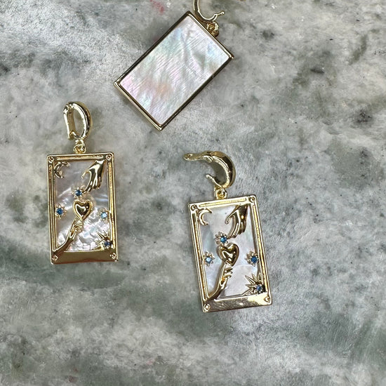 Tarot Large Charm Lovers