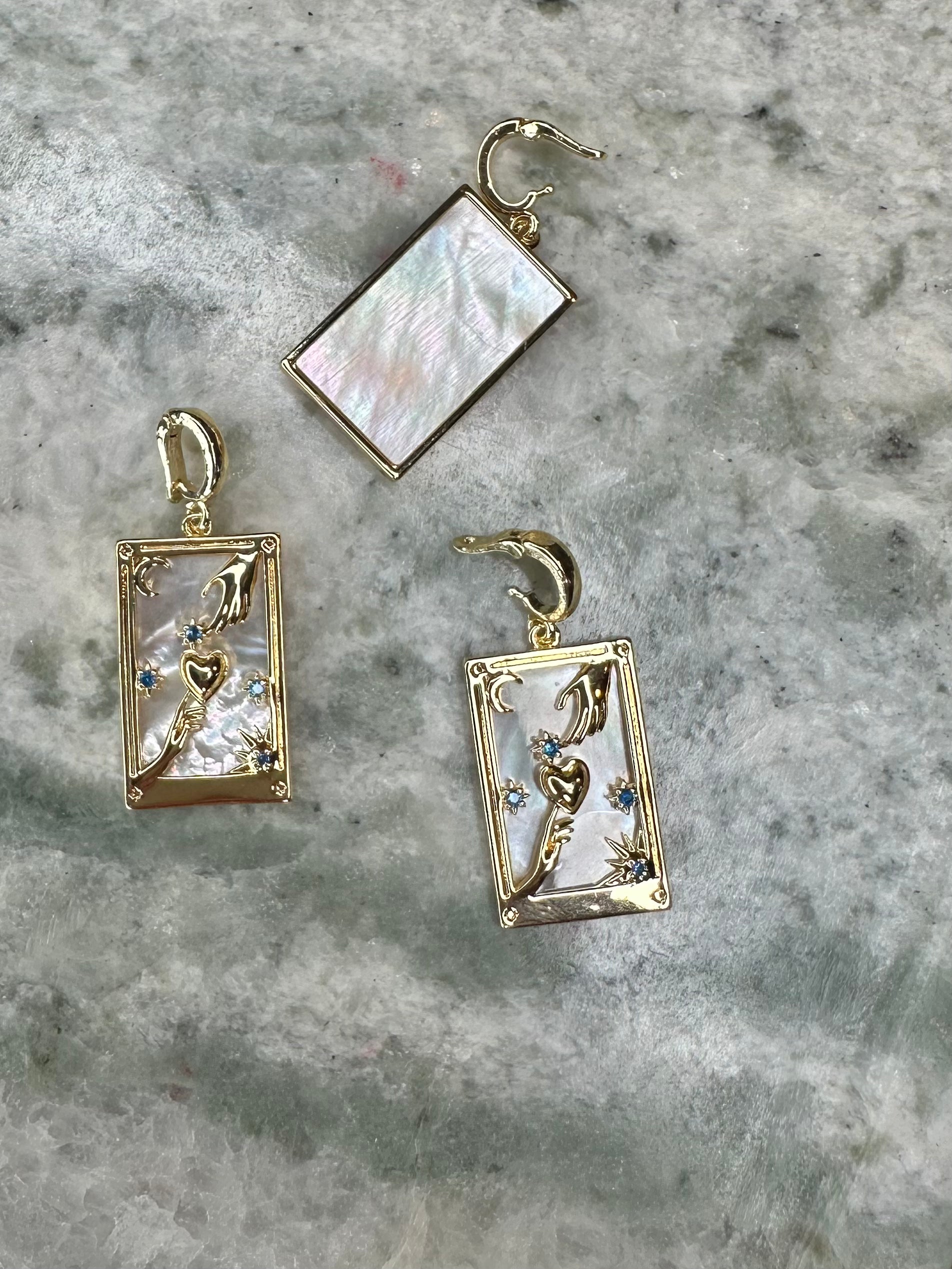 Tarot Large Charm Lovers