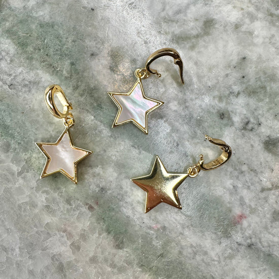 Mother of Pearl Star Charm