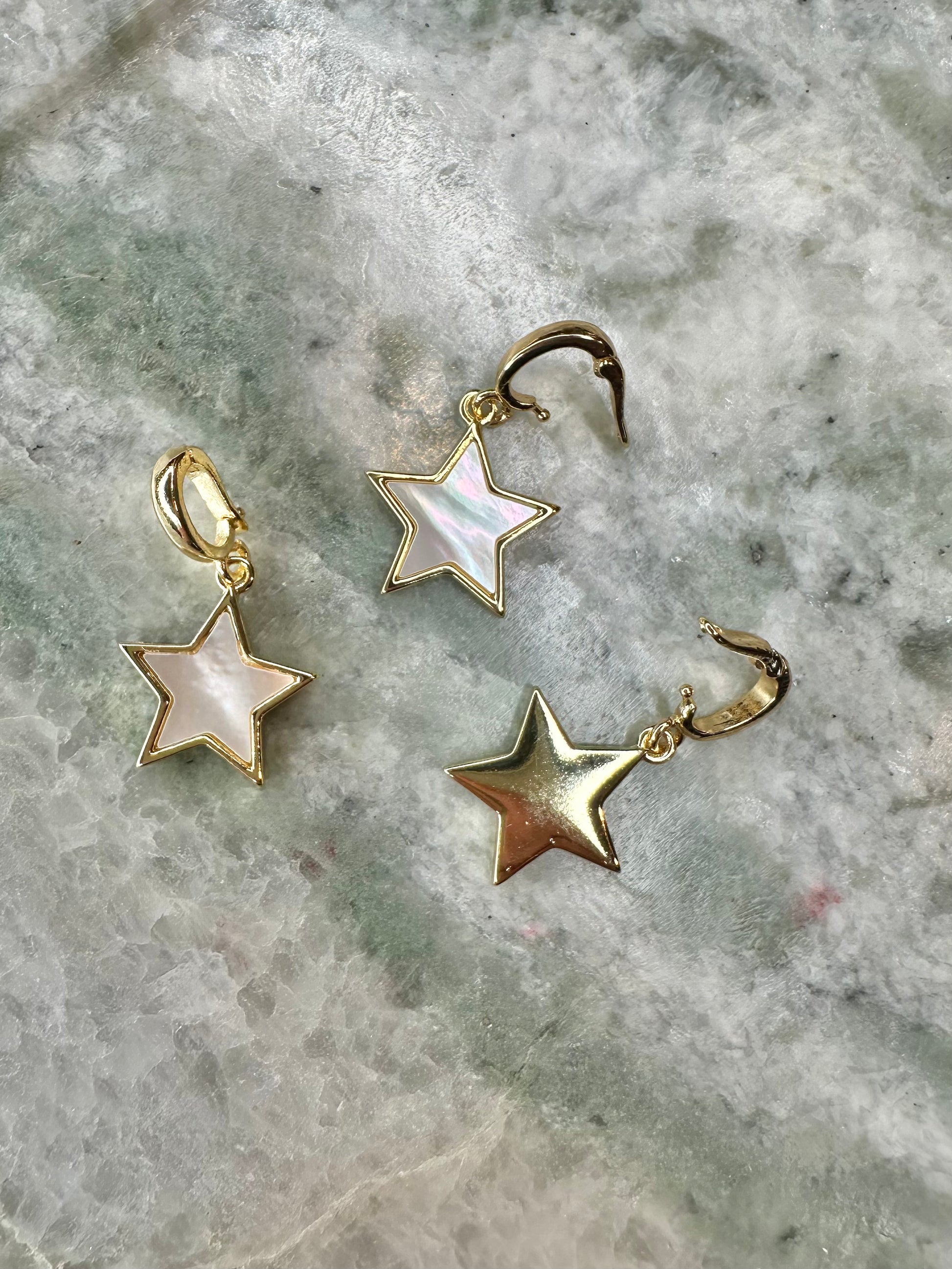 Mother of Pearl Star Charm