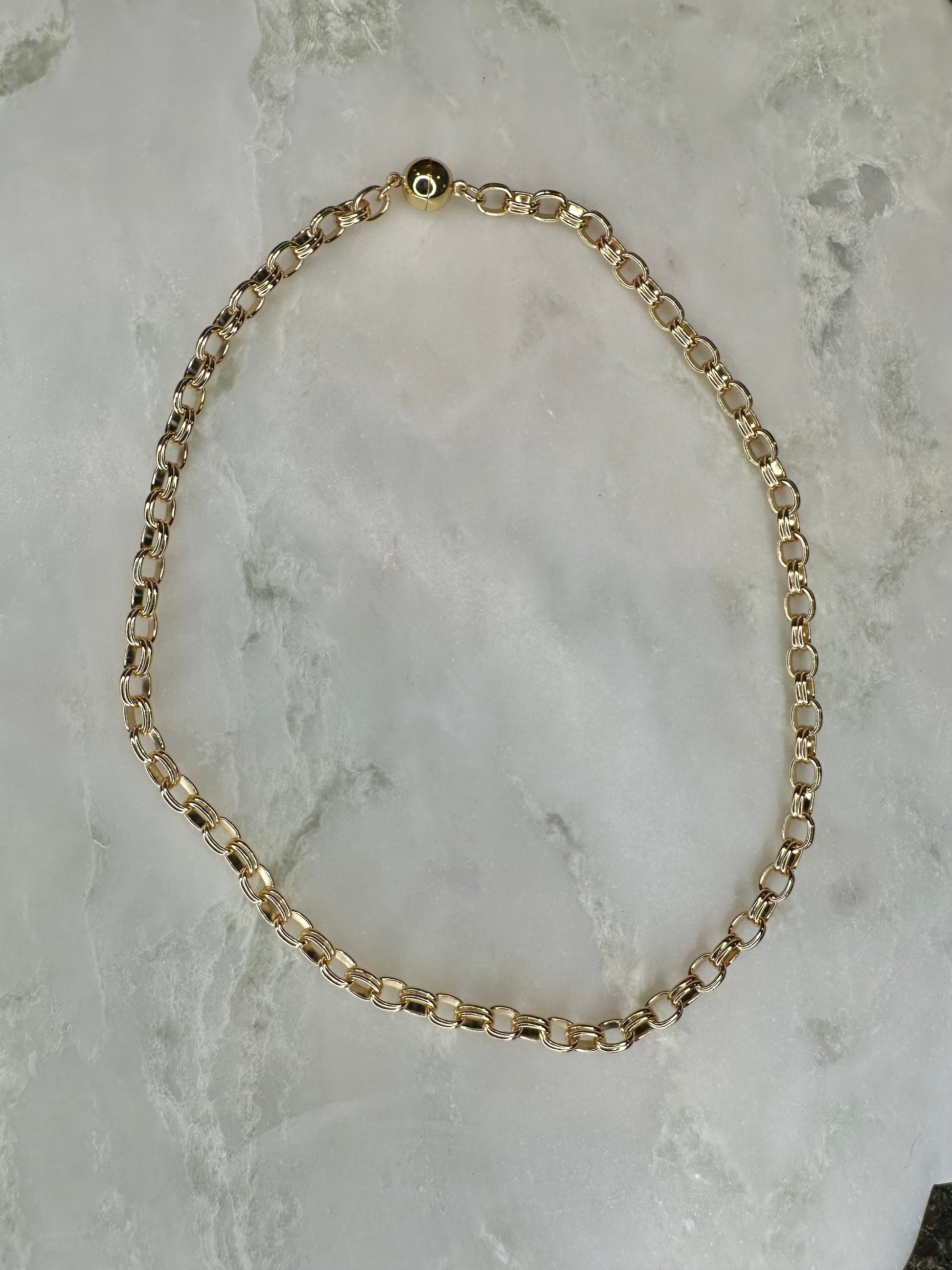 Luella Double Link Necklace