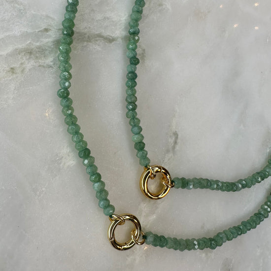 Eve Beaded Necklace Jade