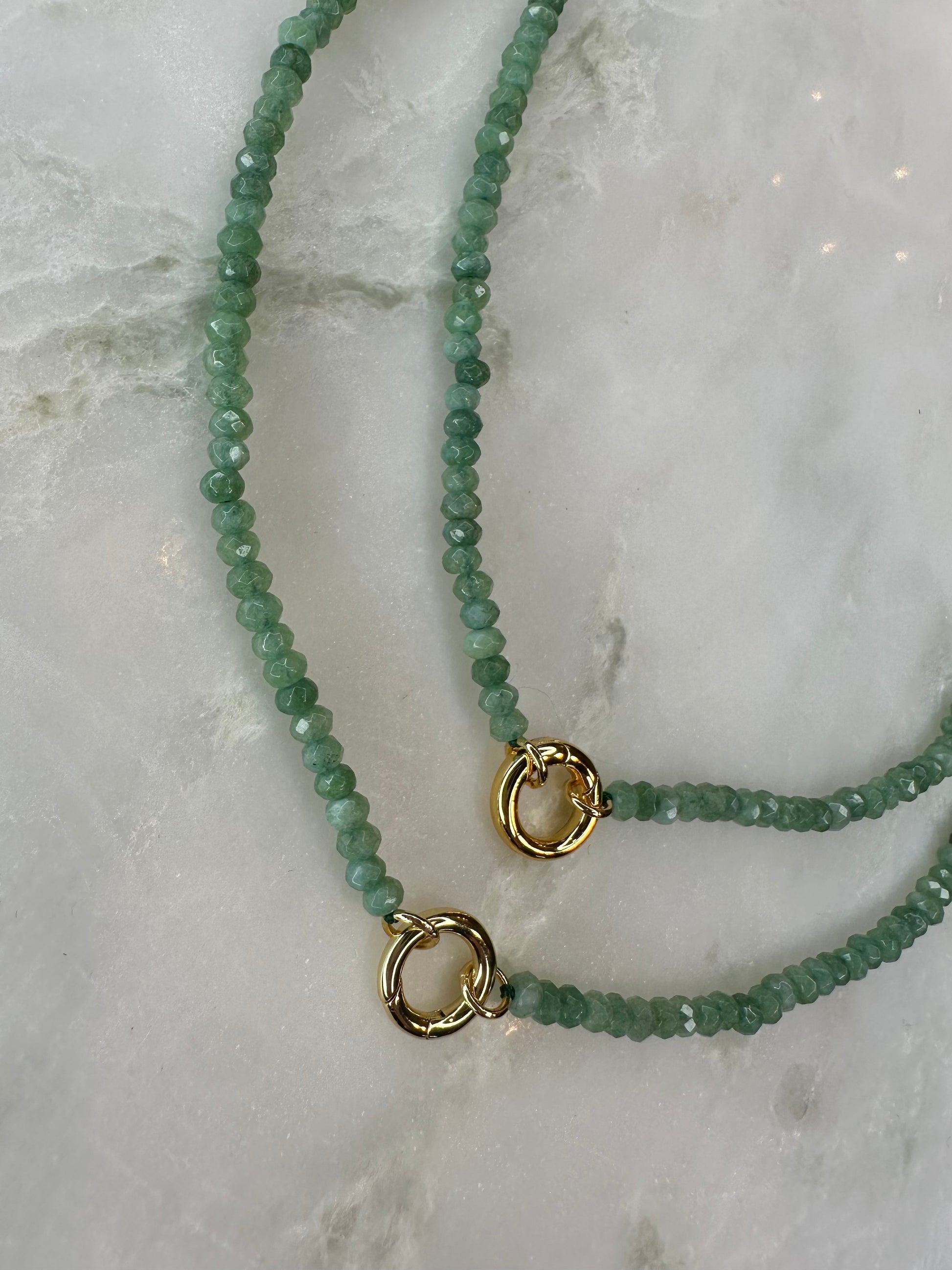 Eve Beaded Necklace Jade