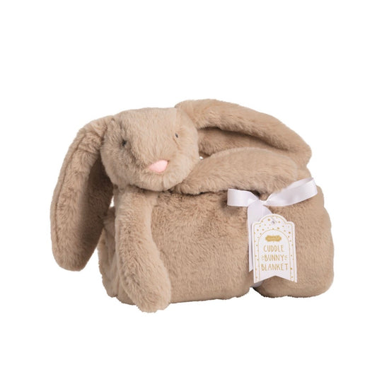 Cuddle Blanket Tan Bunny