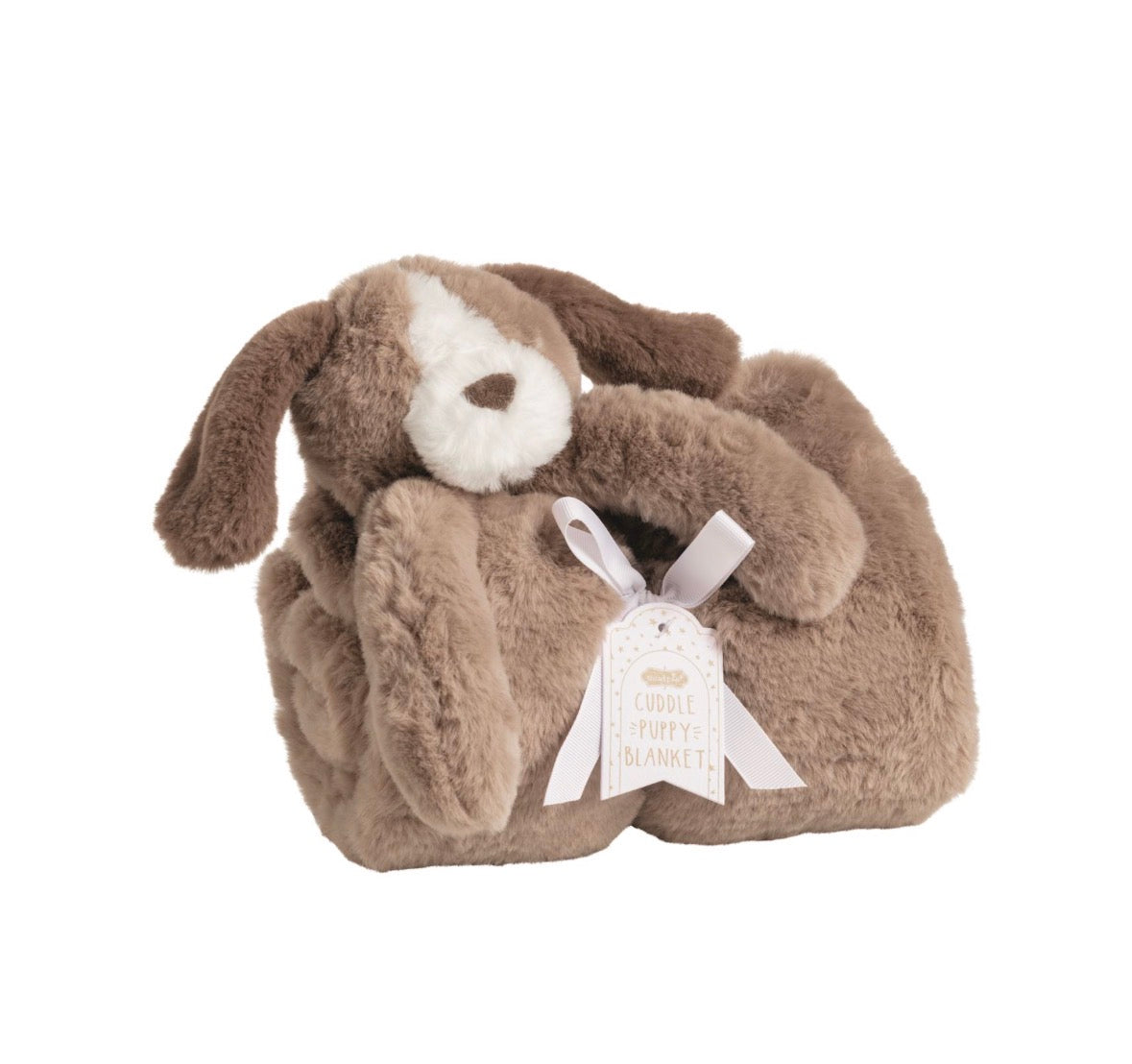 Cuddle Blanket Brown Puppy