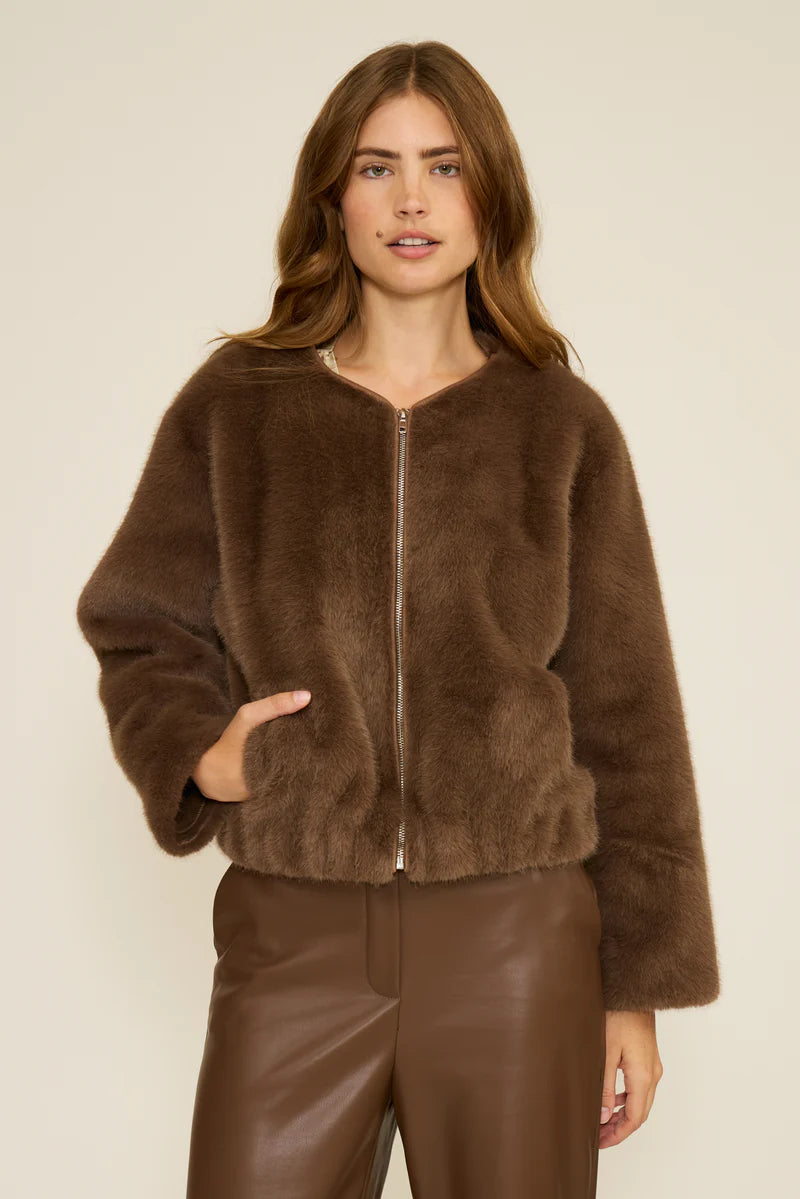 Margaux Faux Fur Jacket