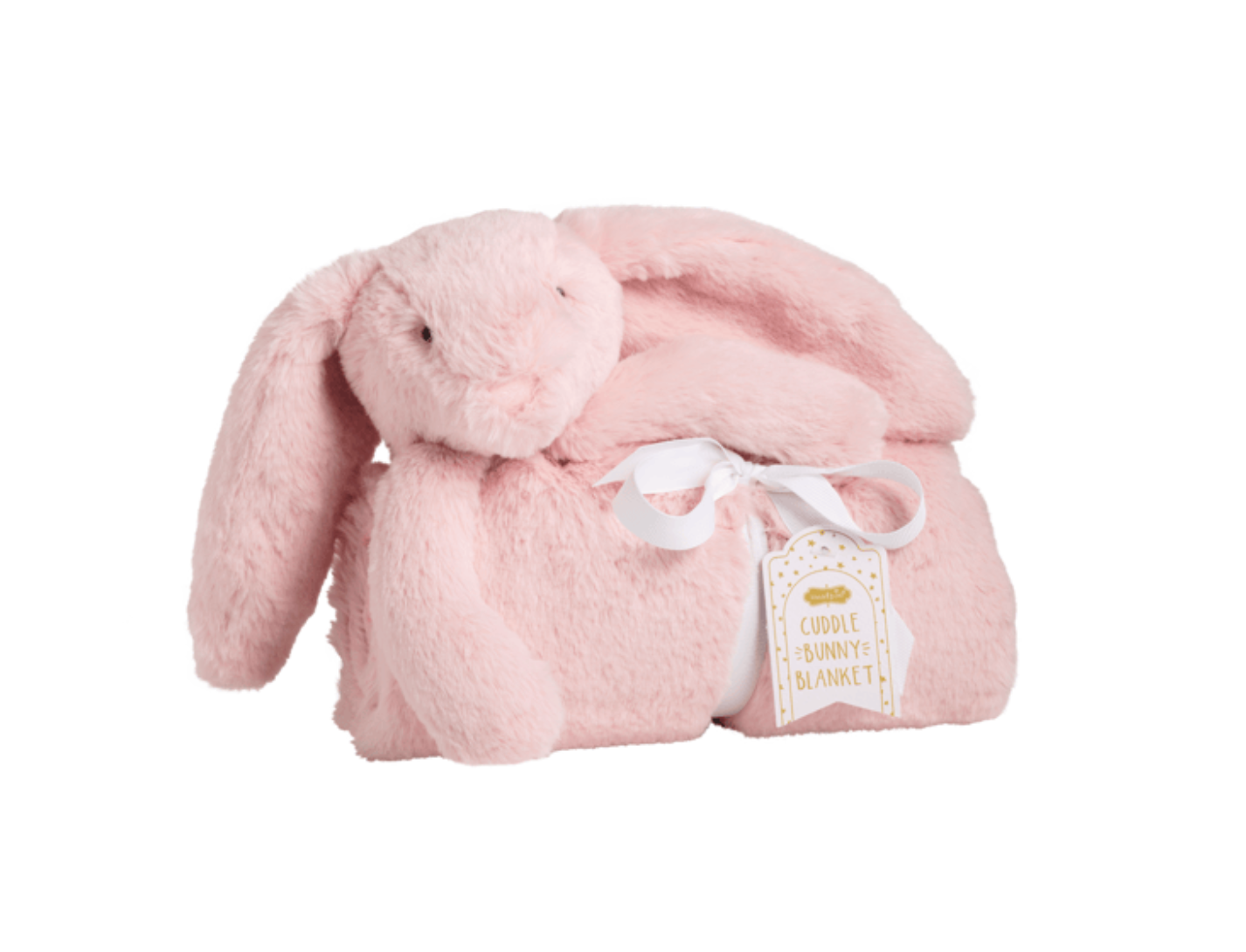 Cuddle Blanket Pink Bunny