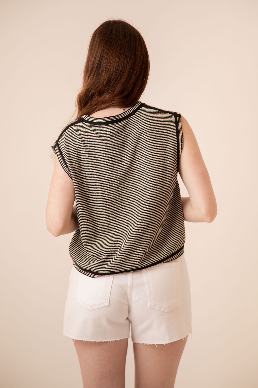Mid Rise Stretch Shorts