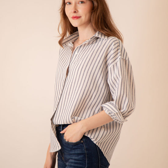 Shiloh Striped Button Down
