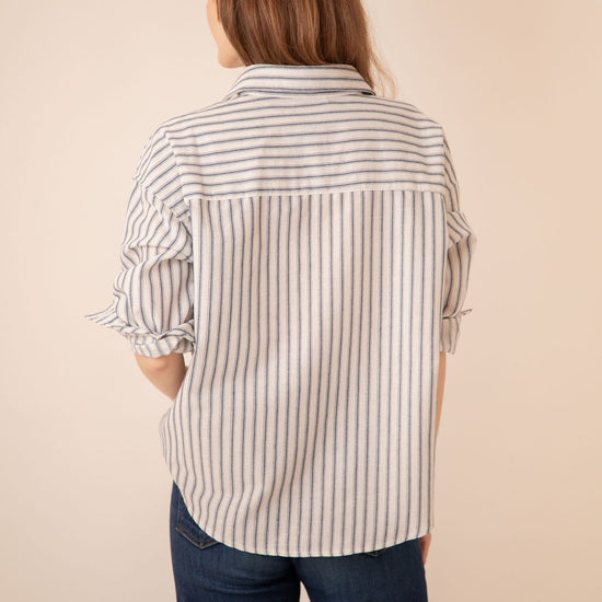 Shiloh Striped Button Down