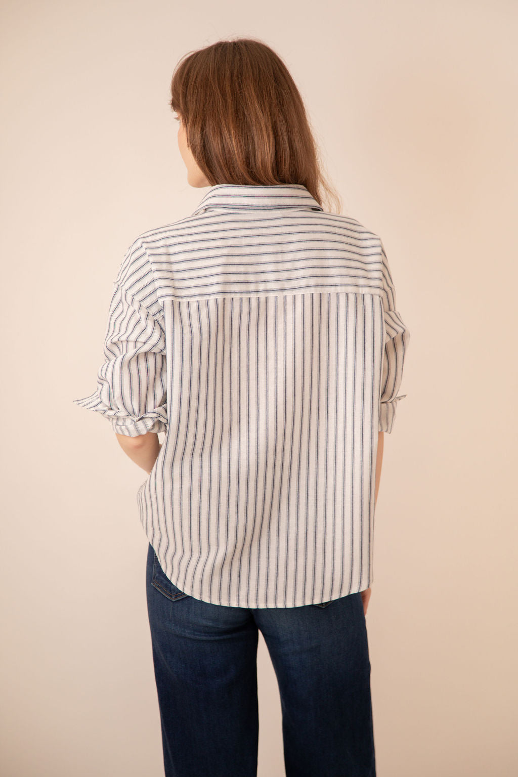 Shiloh Striped Button Down