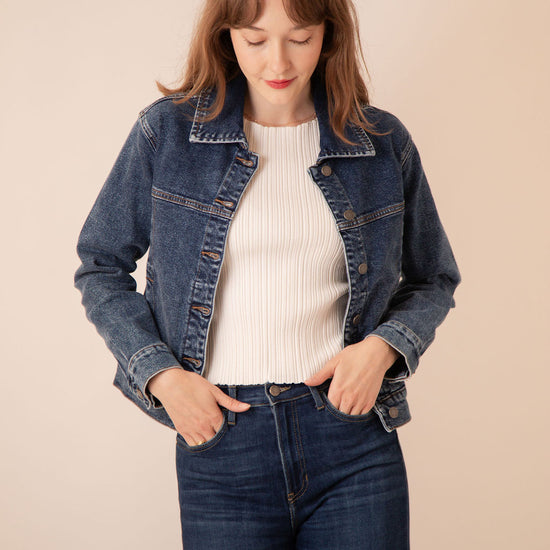 Denim Moto Jacket