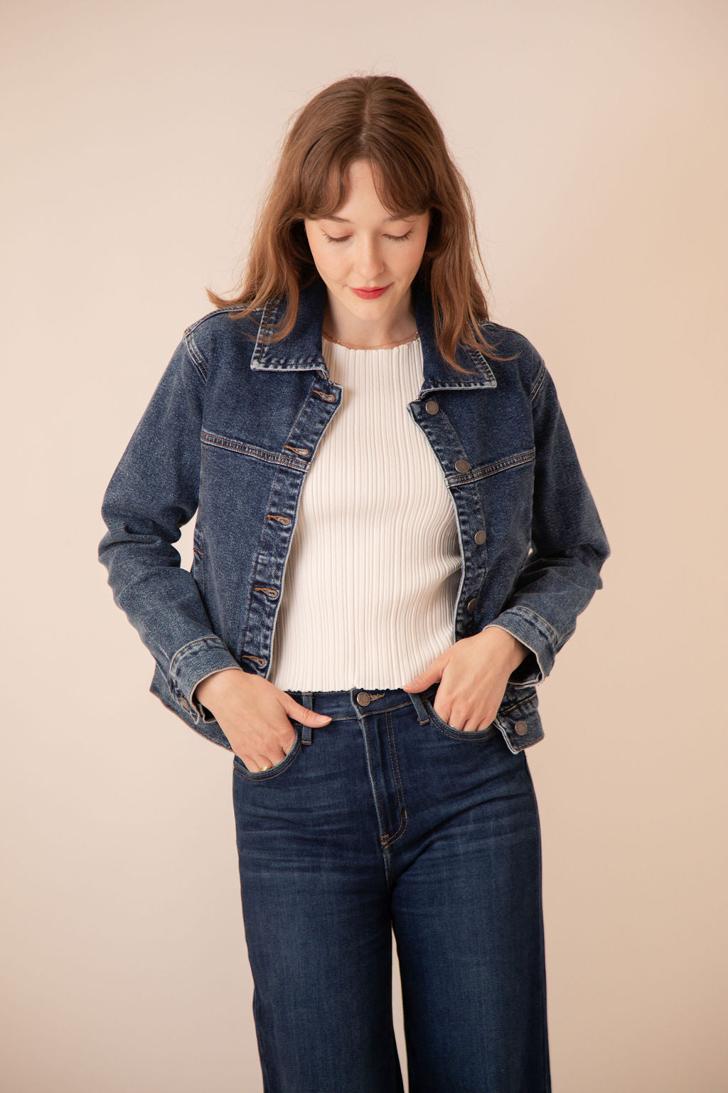 Denim Moto Jacket