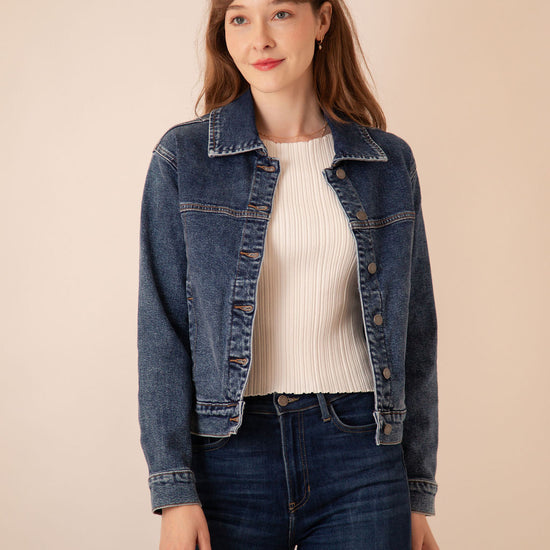Denim Moto Jacket