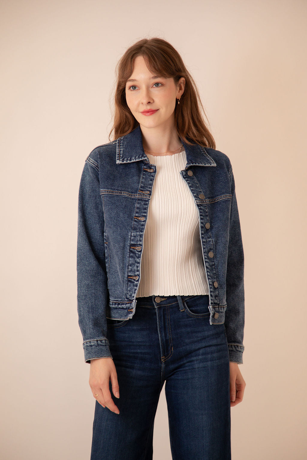 Denim Moto Jacket