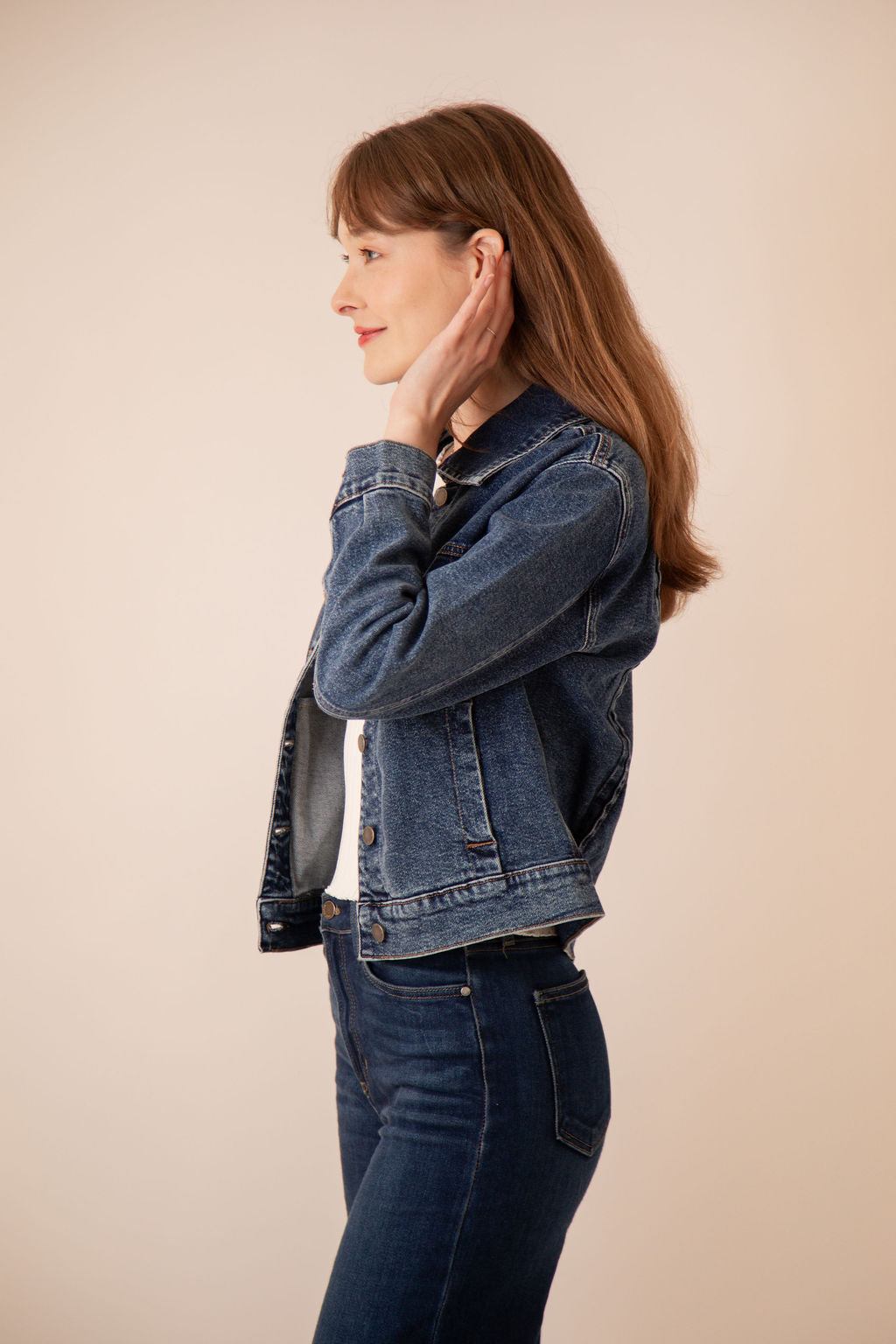 Denim Moto Jacket