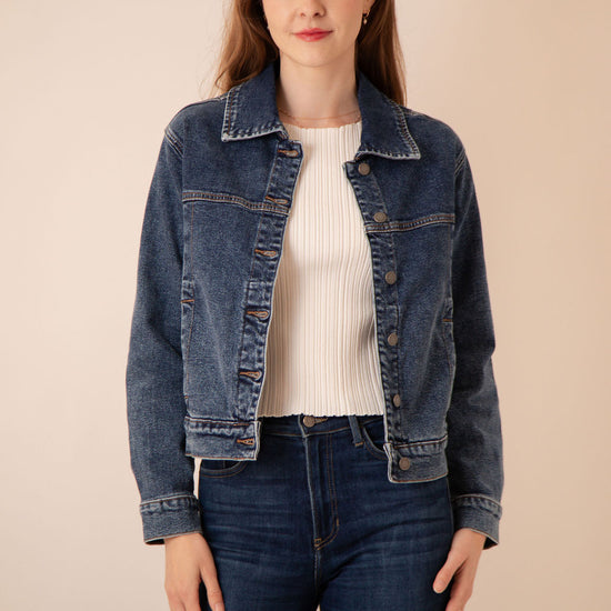 Denim Moto Jacket Extra large