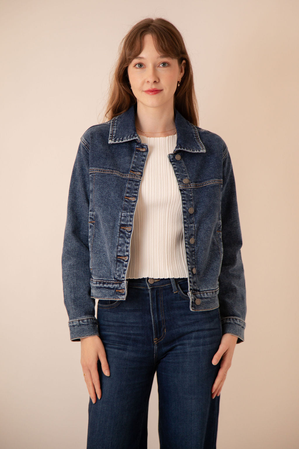 Denim Moto Jacket Extra large