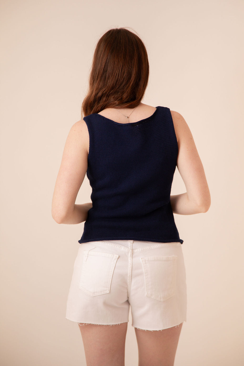 Mid Rise Stretch Shorts