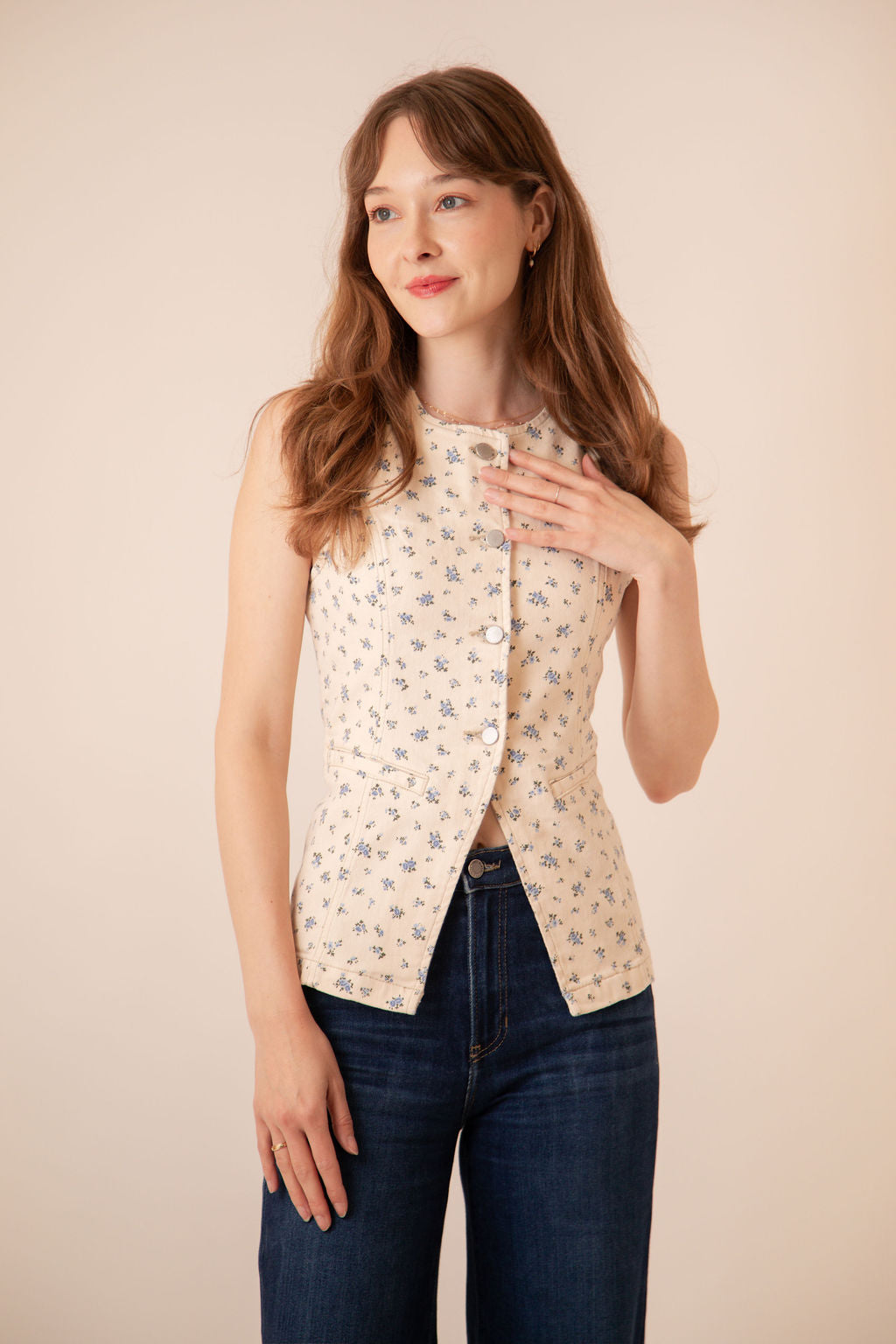 Connie Denim Vest