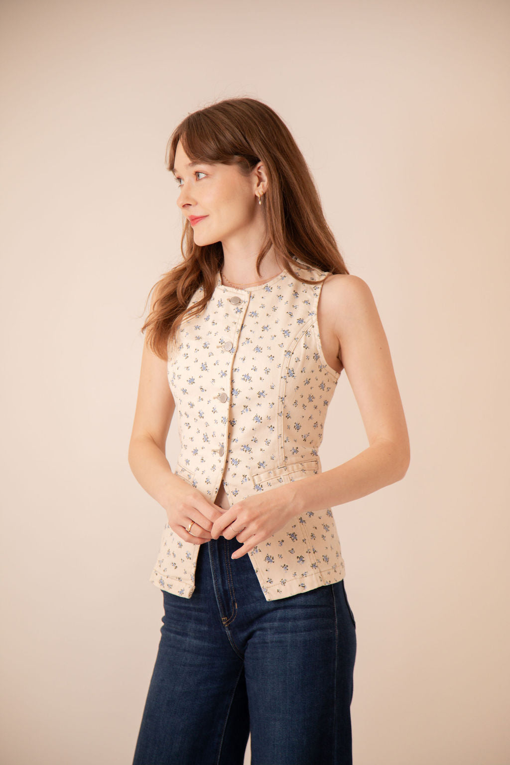 Connie Denim Vest