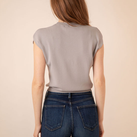 Callie Cap Sleeve Knit Top