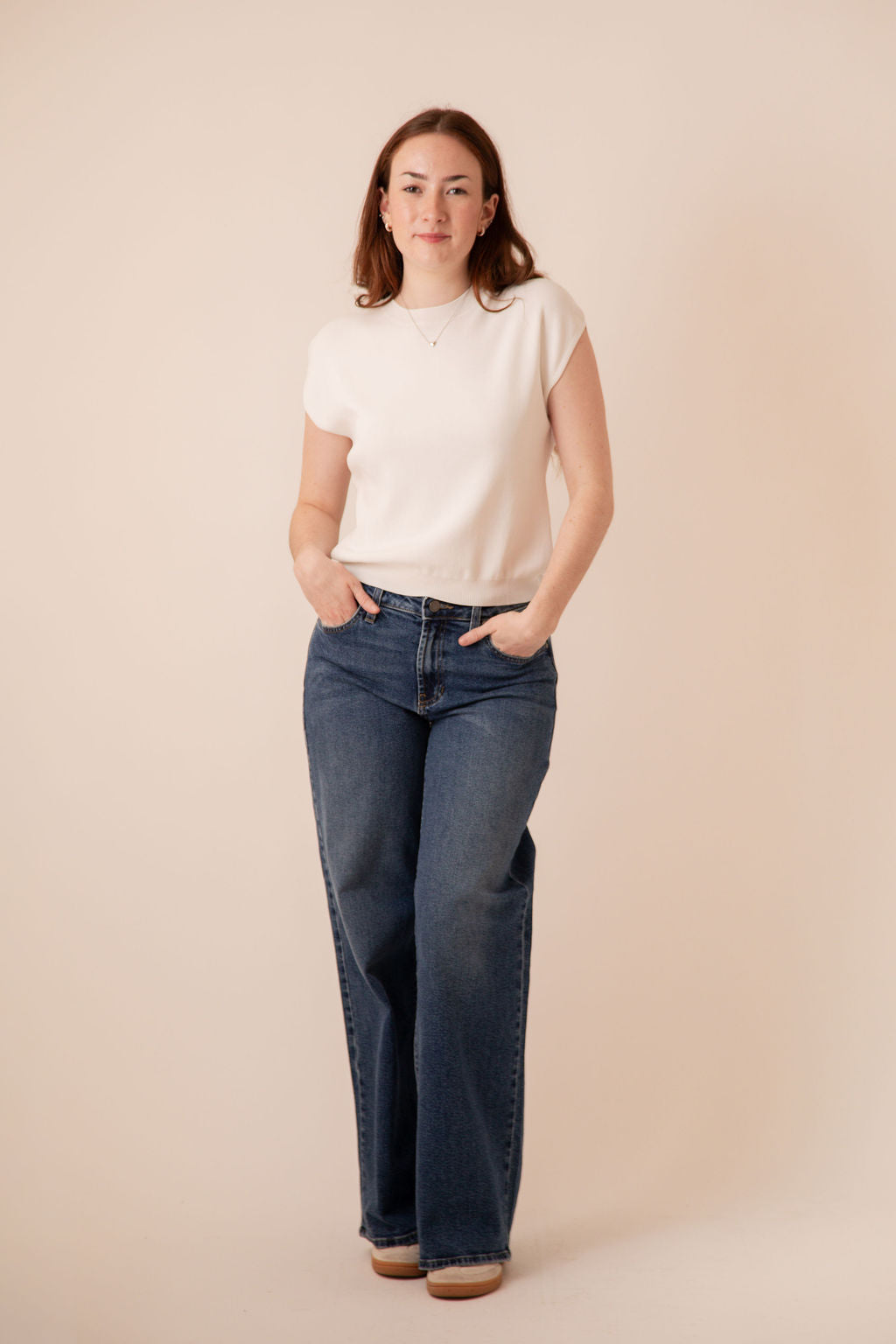 Mid Rise Ultra Wide Leg