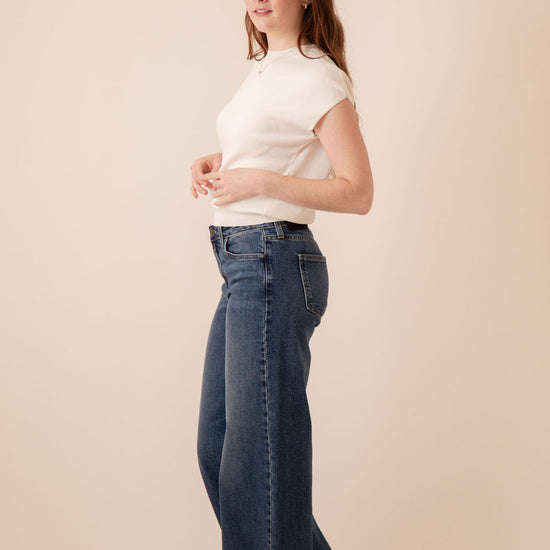 Mid Rise Ultra Wide Leg