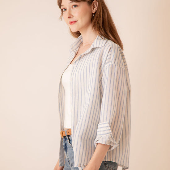 Shiloh Striped Button Down