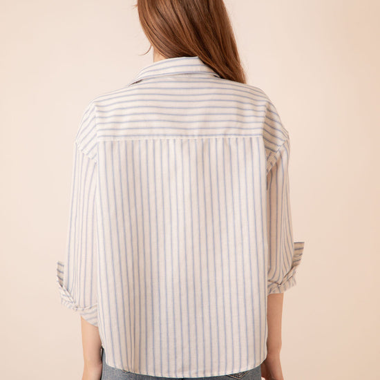 Shiloh Striped Button Down