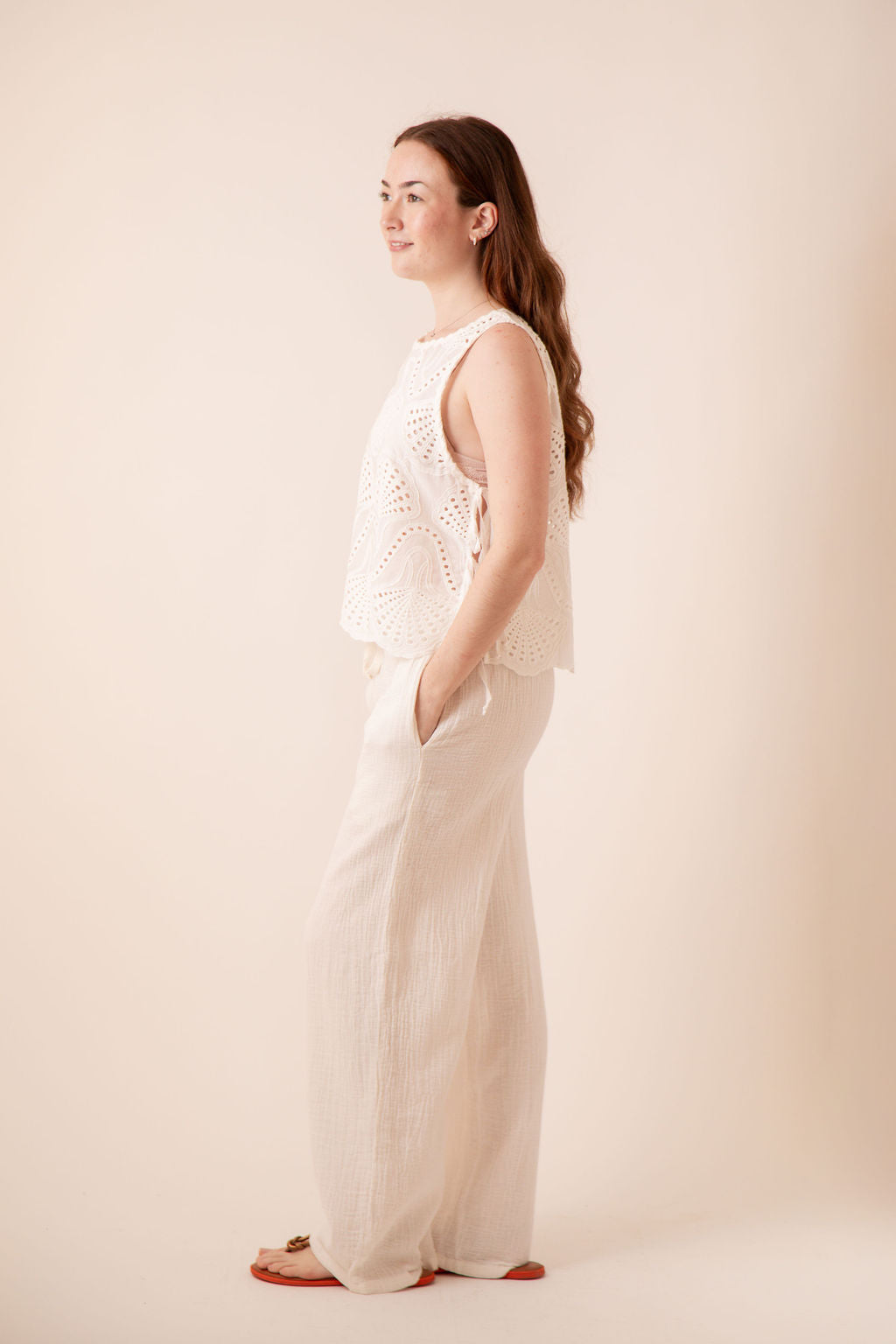 Shelley Eyelet Top