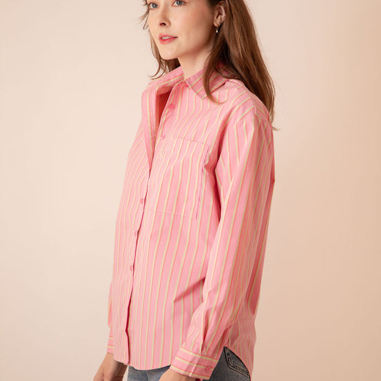 Jeni Stripe Button Down