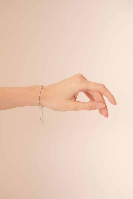 Quinn Bracelet Light Gray