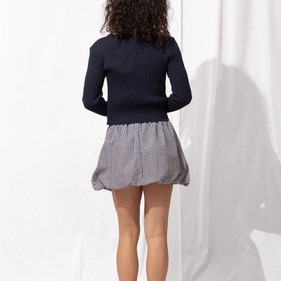 Lena Cable Knit Cardigan