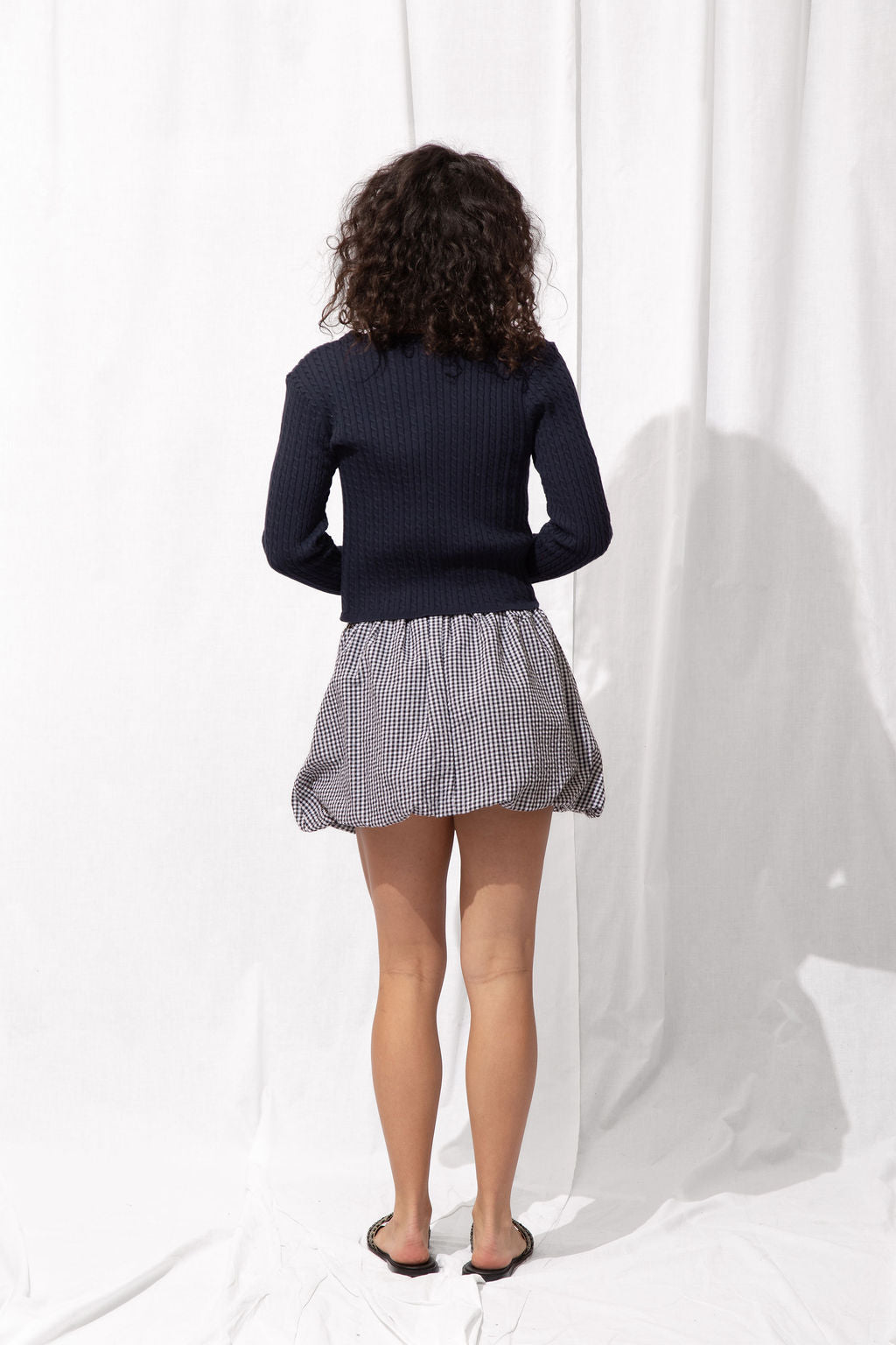 Lena Cable Knit Cardigan