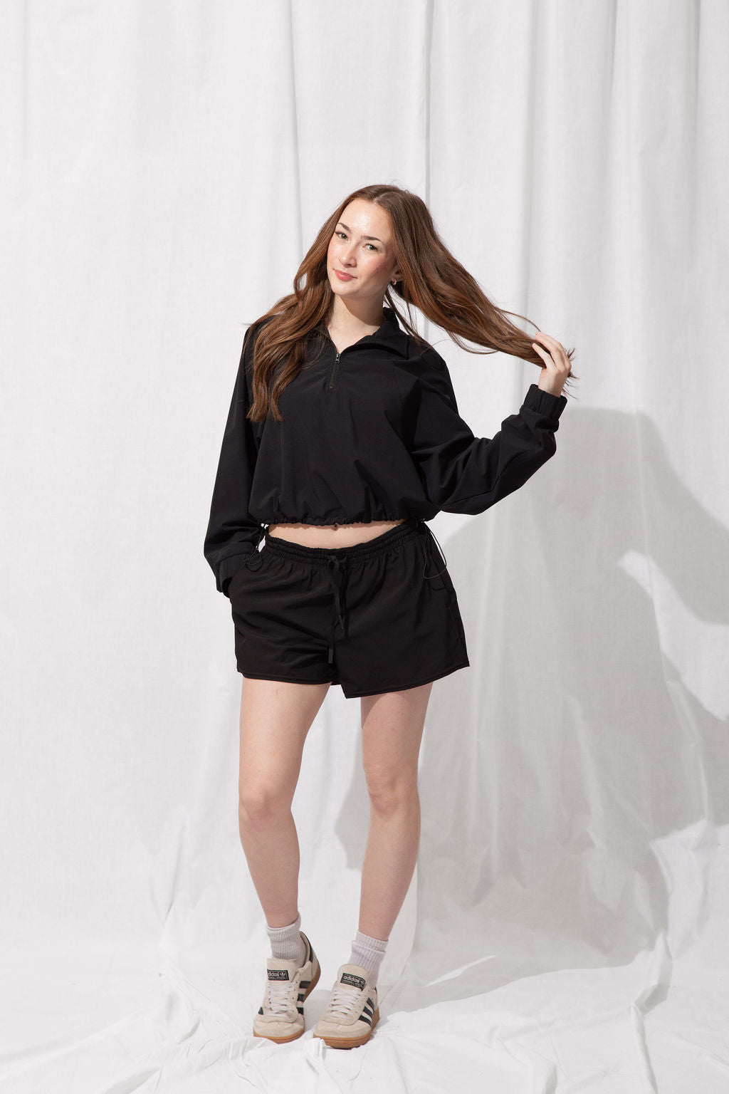 Finish Line Active Shorts Black