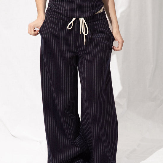 Ella Pinstripe Pants Extra large